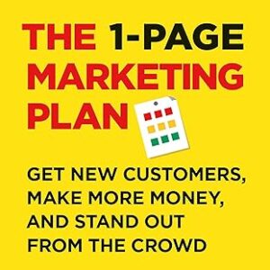 1 page marketing plan